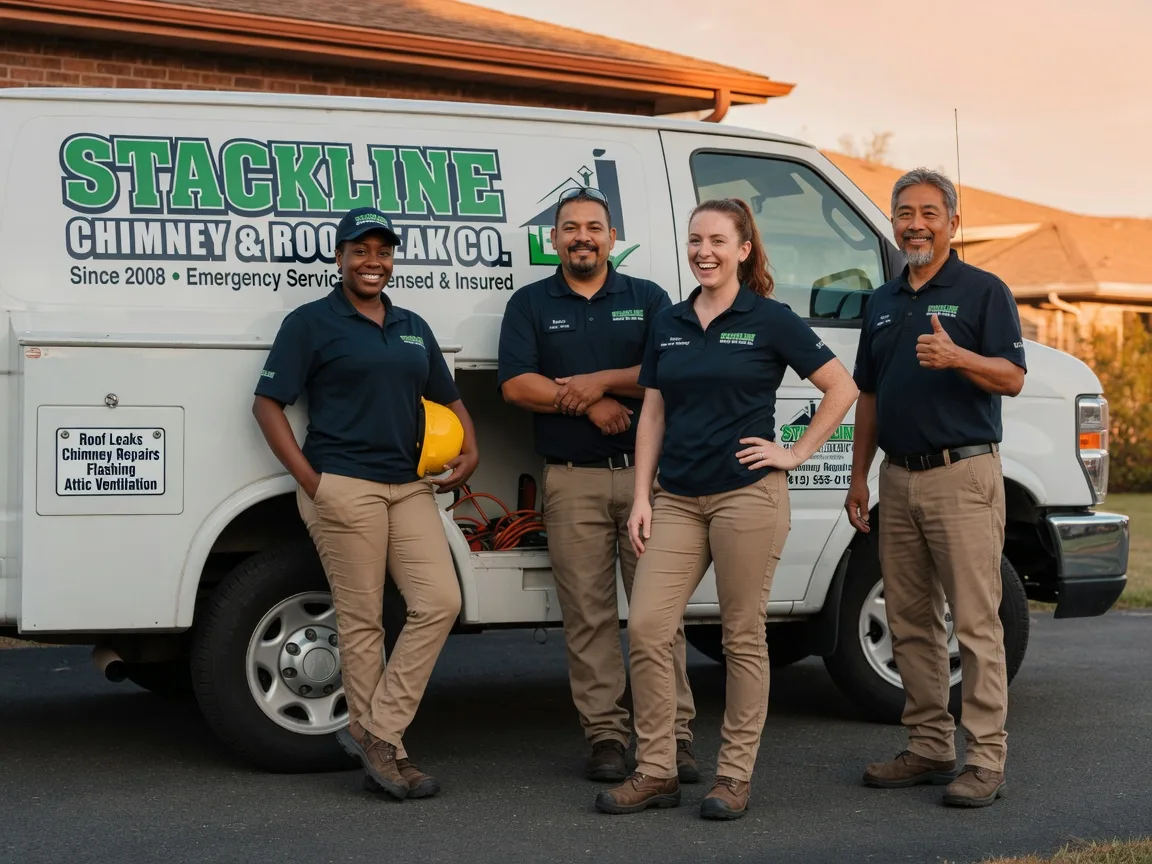 Chimney flashing repair company in Levan, UT